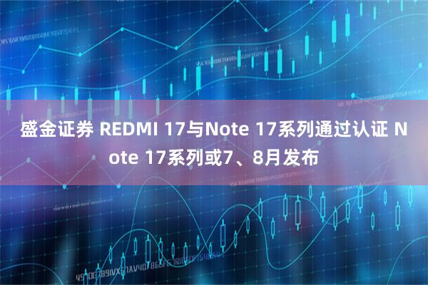 盛金证券 REDMI 17与Note 17系列通过认证 Note 17系列或7、8月发布